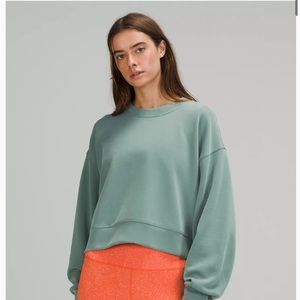 Lululemon Perfectly Oversized Cropped Crew Softstreme